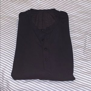 Lululemon silverescent long sleeve Henley
